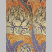 Textile design by C F A Voysey, produced by Alexander Morton & Co in 1896. (3), k.jpg